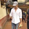 Akshay Kumar was spotted engrossed in his mobile