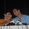 Akshay Kumar and Aditya Thackeray were seen talking in whispers at Women's Self Defence Event