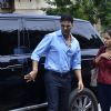 Akshay Kumar was spotted coming out from his car