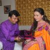 Aneel Murarka gives his sister Poonam Dhillon at gift for Raksha Bandhan