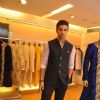 Saqib Saleem poses for the media at Varun Bhal's Couture Collection Preview at AZA