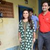 Rani Mukherjee was spotted at the Promotion of Mardaani at a Local School