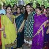 Rani Mukherjee poses with the Teachers at the Promotion of Mardaani at a Local School