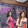 Dia Mirza poses with the New Savvy Cover