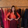 Daisy Shah poses beautifully for the media at the Preview at Hue Store