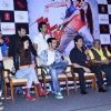 Shah Rukh Khan interacts with the audience at the Promotion of Mad About Dance