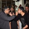Vatsal Sheth feeds cake to a friend at the 100 Episodes Completion Party