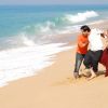 Parul Chauhan : Alekh, Sadhna, Ranvir and Ragini enjoying in sea beach