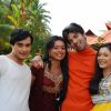 Kinshuk Mahajan : Alekh, Sadhna, Ranvir and Ragini looking excited