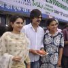Vivek Oberoi with wife and Shaina NC at Love Mumbai Event