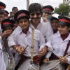 Vivek Oberoi poses with band students at Love Mumbai Event