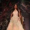 Eesha Kopikar walks the ramp at the Indian Bridal Fashion Week Day 3