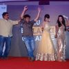 The cast performs at the Music Launch of Meinu Ek Ladki Chaaiye