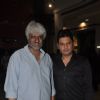 Vikram Bhatt and Bhushan Kumar pose for the camera at the Music Launch of Creature 3D