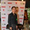 Mary Kom poses for the cameras at The Hab promoted by Usha International