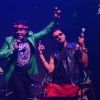 Mohan and Honey Singh Shake-a-leg during the Launch of India's Raw Star