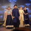 Shah Rukh Khan walks the ramp with models at Manish Malhotra's Show