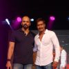 Ajay Devgn and Rohit Shetty at the Promotions of Singham Returns at Mithibai College