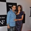 Dabboo Ratnani with wife at the Birthday Bash cum Launch