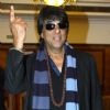 Mukesh Khanna poses for the media at the Launch of Star Studded National Anthem