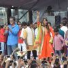 Chunkey Pandey and Bipasha Basu at the Dahi Handi Celebration in Mumbai