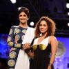 Shilpa Shetty walks the ramp with Masaba Gupta at Lakme Fashion Week