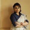 Rani Mukherjee poses for the media at the Promotion of Mardaani