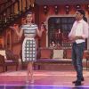 Shraddha Kapoor interacts with Kapil at the Promotions of Haider on Comedy Nights With Kapil