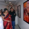 Inauguration of the Painting Exibhition by Umakant Tawade at Hirji Gallery