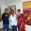 Raj Kaushal and Mandira Bedi at the Painting Exibhition