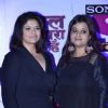 Pragati Mehra with a friend at the Red Carpet of Sony Pal Channel