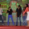 Arjun Kapoor and Deepika Padukone dance with their fans at the Song Launch of Finding Fanny