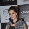 Kim Sharma was seen at the Lakme Fashion Week Winter/ Festive 2014 Day 5