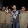 Kunal Deshmukh poses with the Rickshaw Drivers at the Special Screening of Raja Natwarlal