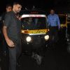 Emraan Hashmi drives an Auto Rickshaw at the Special Screening of Raja Natwarlal