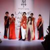 Megha Garg showcases her collection at the Lakme Fashion Week Winter/ Festive 2014 Day 6