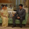 Pankaj Dheer : Raja Sahaab and Choti Rani sitting on a sofa