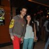 Aamir Ali with Sanjeeda Shaikh snapped at PVR