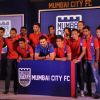 Ranbir Kapoor with his Soccer Team at the Logo Launch