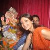 Shilpa Shetty offering her prayers to Lord Ganesha