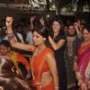 Shilpa Shetty snapped enjoying the dance at the Visarjan of Lord Ganesha