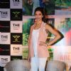 Deepika Padukone poses for the camera at the Press Meet of Finding Fanny in Hyderabad