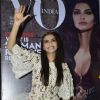 Sonam Kapoor waves out to her fans at the  Vogue Night Out