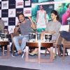 Homi Adajania addressing the audience at the Promotions of Finding Fanny in Delhi