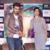 Arjun Kapoor and Deepika Padukone snapped at the Promotions of Finding Fanny in Delhi