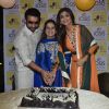 Shilpa Shetty and Raj Kundra cuts a cake at the Promotion of Iosis Medi Spa