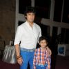 Sonu Nigam with his son at Three Women Play