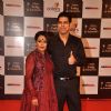 Ashwini Kalsekar and murali Sharma at the Indian Telly Awards