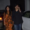Vivek Oberoi with his wife at Shilpa Shetty's Bash