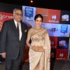 Boney Kapoor and Sridevi Kapoor pose for the camera at Mircromax SIIMA Awards Day 1
